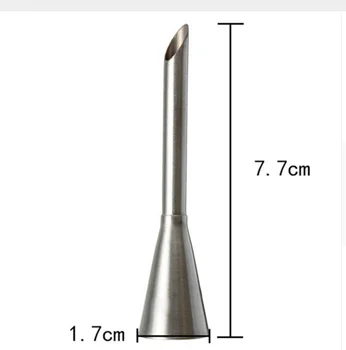 

New Style Cream Icing Piping Nozzle Tip Stainless Steel Long Puffs Nozzle Tip Set Decorating Tool Bocanadas de boquilla 70