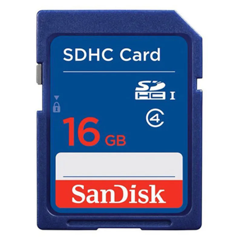 100% Original SanDisk 32GB 16GB 8GB 4GB SDHC Memory Card Class 4 SD Card for Camera Tablet Laptop