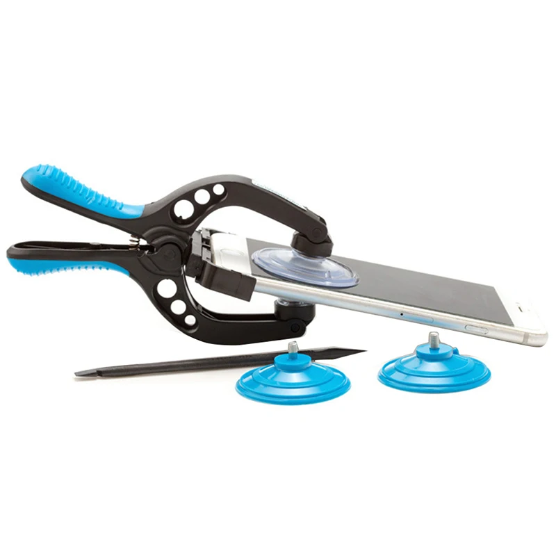 Mobile Phone Disassemble Tool Phone Disassembly Tool Phone Screen Repair Tool Mobile Phone Double Separation Clamp Plier Repair Tools Suction Cup LCD Screen Sucker Opening Tools iPhone iPad