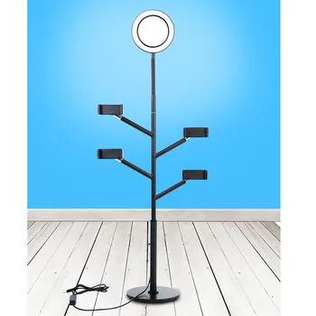 

Multifunctional Desktop Bracket 3 Mobile Live Microphone Clip Accessories Anchor Beauty Fill Light CD50 T03