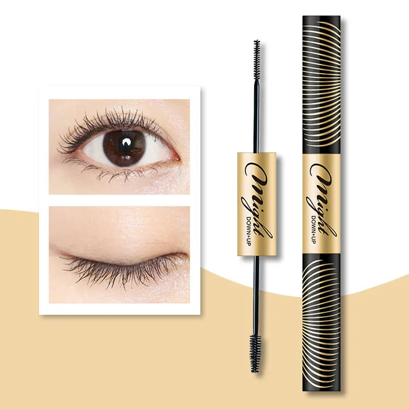 Double-end Mascara Lasting Waterproof Slender Curling Natural Smudge-proof |
