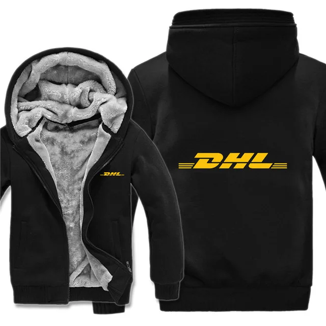 

Winter Fashion DHL Hoodies Men Coat Pullover Wool Liner Jacket DHL Sweatshirts Hoody