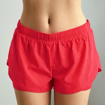 

Professional Running and Fitness Shorts High Elastic Punching Breathable Quick-drying and Anti-running Women's Fitness Shorts