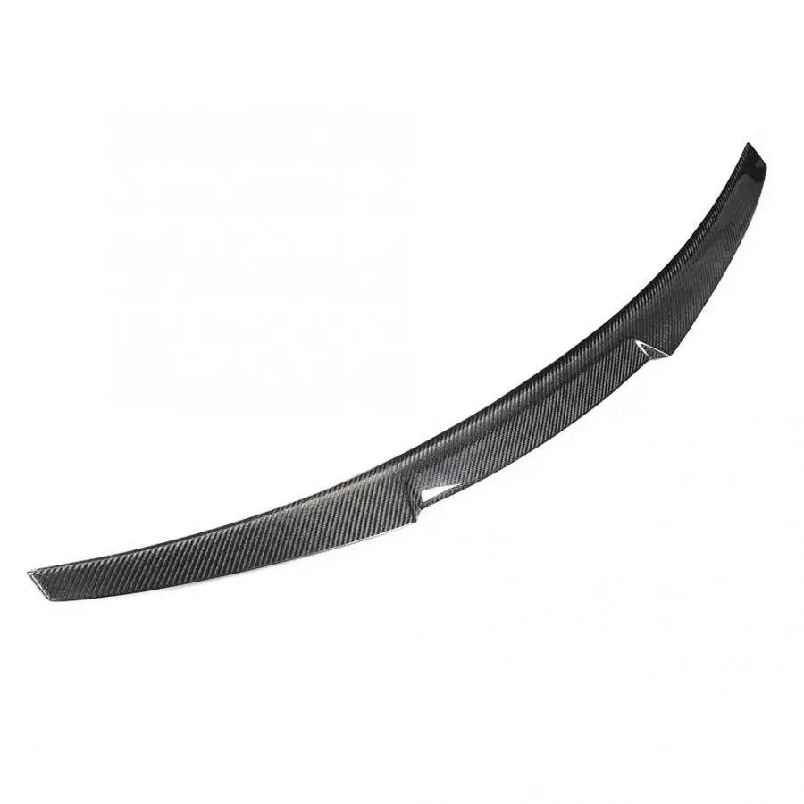 3D Carbon Fiber Rear Trunk Spoiler Wing Fits for A4 Car modification accessories