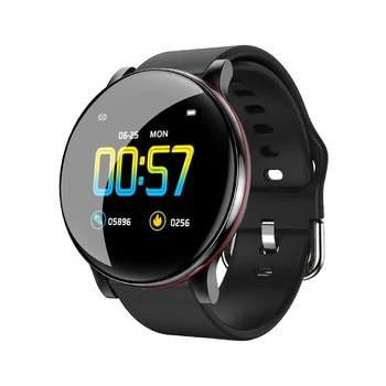 

ZL01 Dynamic Blood Pressure 20mm Detachable Strap Caller ID Display Music Control Bluetooth Pedometer Sport Smart Watch