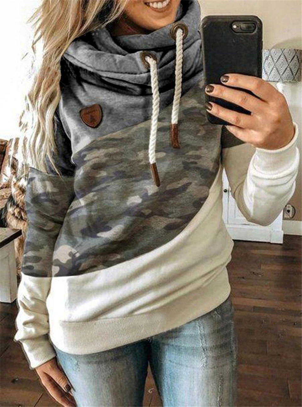 

Hooded Sweater For Women Autumn Winter Jacket Keep Warm Gym Tops Workout Outdoor Active Wear Big Size XXXL Female Running Wear