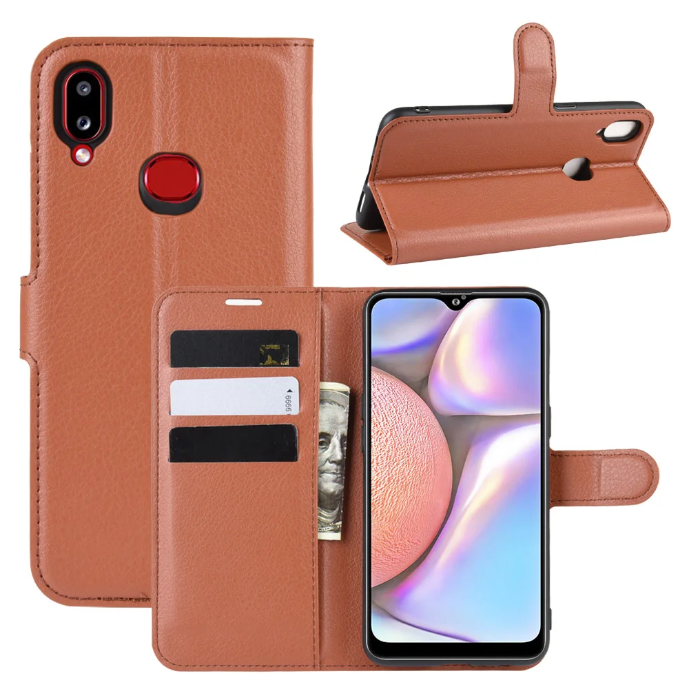 Для samsung Galaxy A10s чехол Кожаный чехол-портмоне держатель для телефона Coque черный чехол для книги samsung A10 S A107 A107F сумки