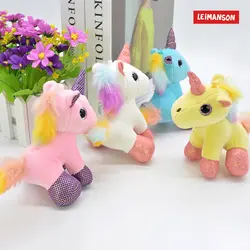 Peluches игрушечный Единорог Kpop аксессуары Kawaii брелок Единорог Llavero Peluche детские игрушки Porte Clef Animaux брелок для детей