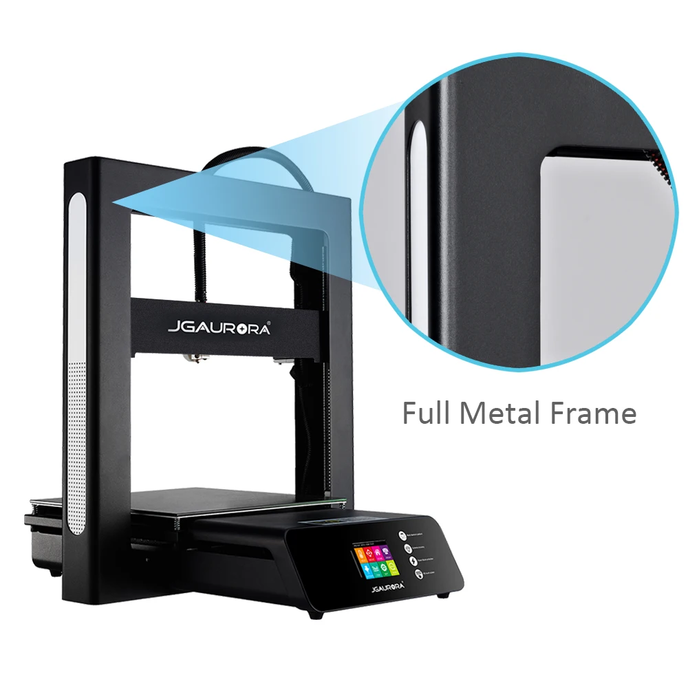 12 штук JGMAKER JGAURORA A5S 3D принтеры DIY Наборы металлический каркас сенсорный Экран