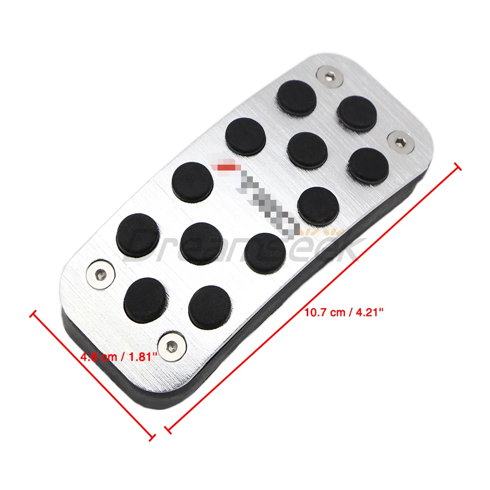 Car Foot Pedal for Toyota Highlander 2014-2019 / Camry 2012-2017 Acclerator Brake Pad AT Treadle TRD Type vertex steering wheel