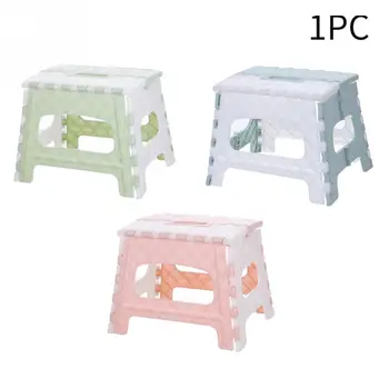 

Outdoor Multi Purpose Kids Adults Non Slip Home Train Foldable Stool PP Bedroom