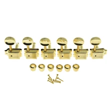 6R Estilo Vintage cuerda de guitarra electrica clavijas de afinación cabezas de máquina para Stratocaster Strat para Telecaster Gold