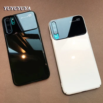 

Plastic shell for HUAWEI mate20 30 lite Honor 8X 9X 10 20 pro Lite glass case HUAWEI P20 P30 P40 lite ultra-thin anti-fall cover