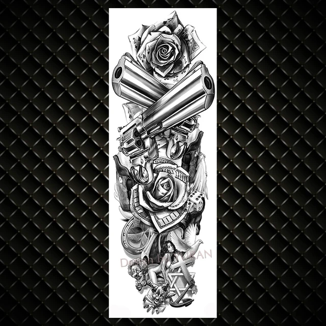 Gangster Drawings Of Roses