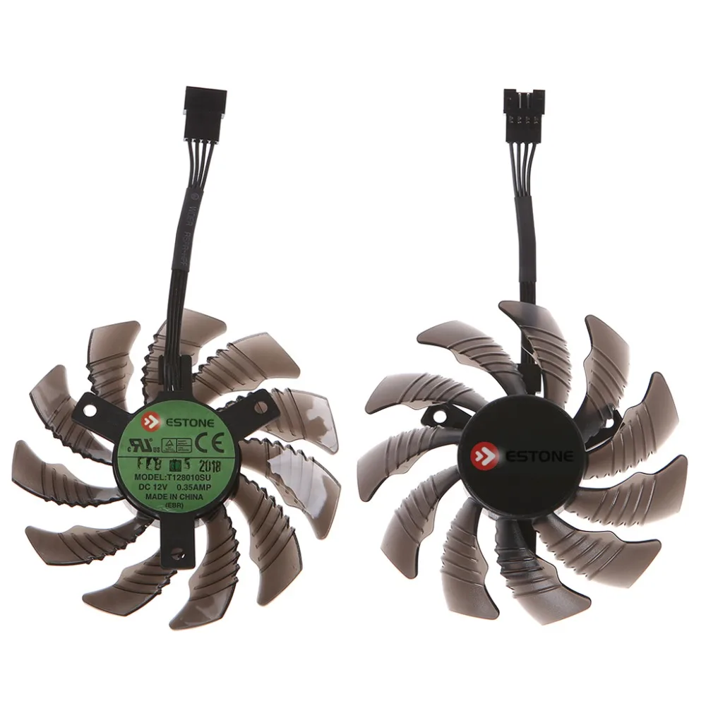 12V Графика карты 4Pin вентилятор охлаждения для Gigabyte GTX1050 1060 1070 1080 N960 N970
