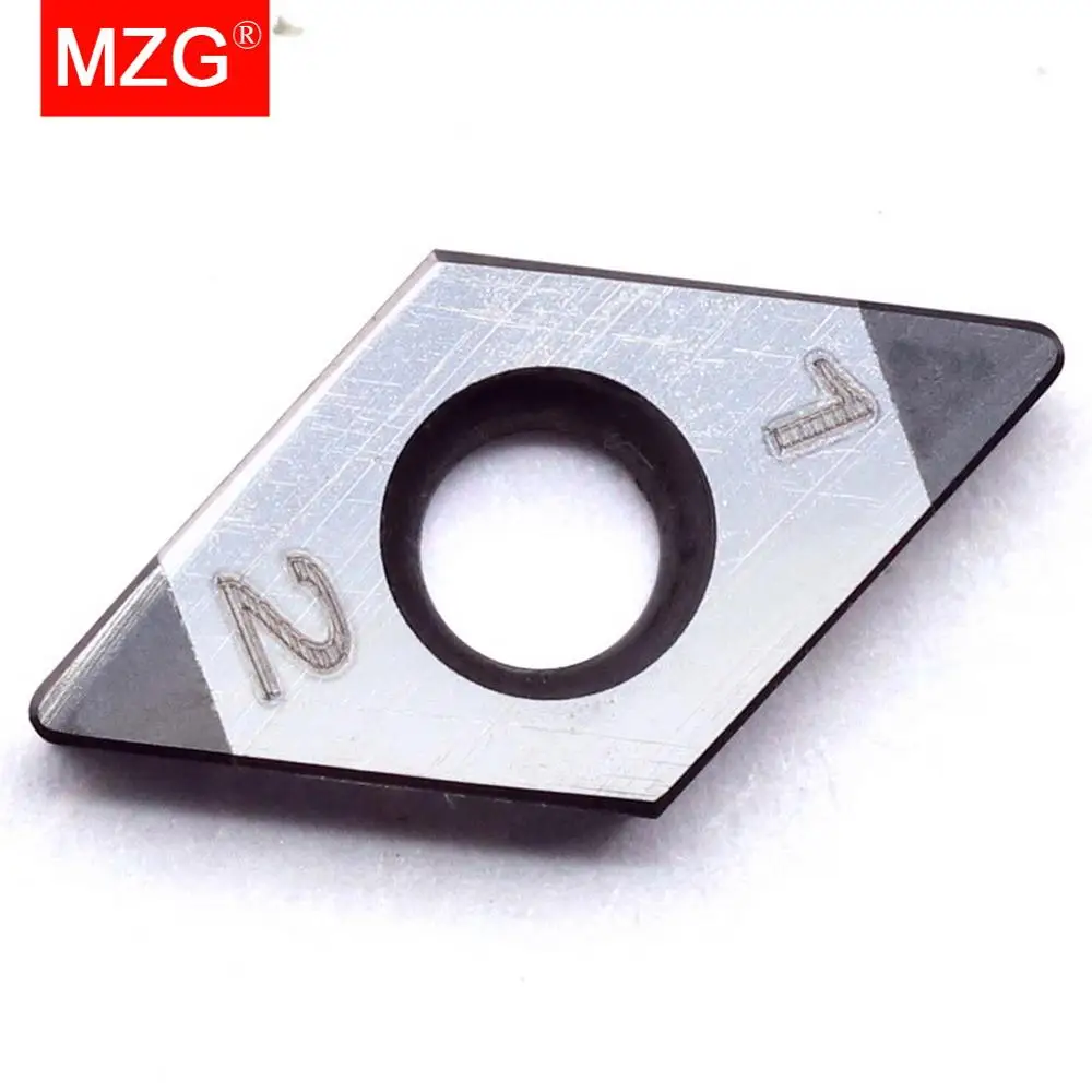 MZG 1 шт. DCGW070204 2T CBN токарный станок с ЧПУ Расточная токарная резка карбидная