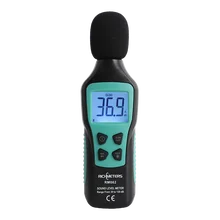 Medidor indicador de nível de som analisador de ruído áudio volume monitor decibel sonômetro 30-130 db instrumentos de medição
