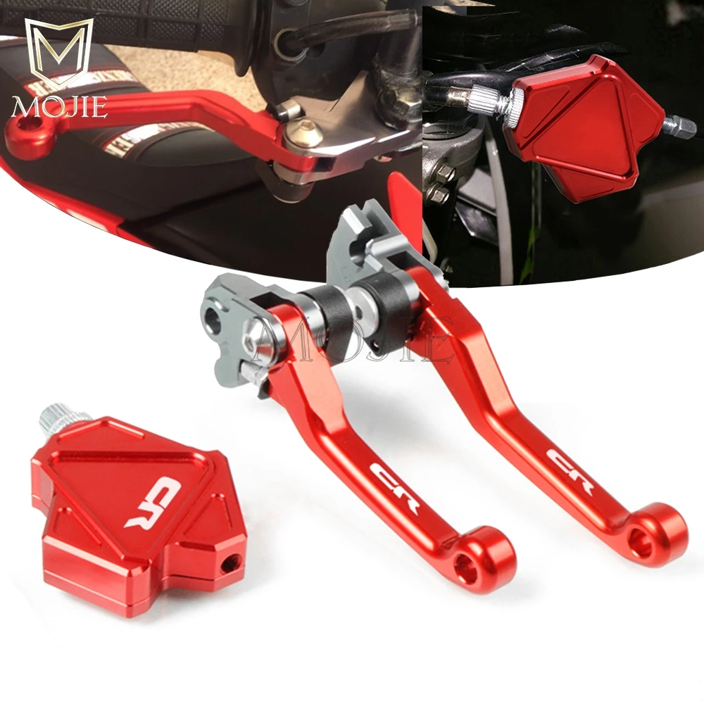Для Honda CR80R CR85R CR125R CR250R CR 80R 85R 125R 250R 250R Кроссовый ЧПУ поворотный тормозной рычаг сцепления трюк простая кабельная система