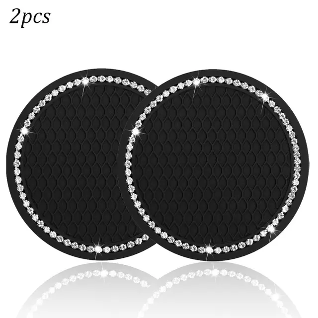Car Non-Slip Silica Gel Coaster Water Cup Slot Holder Pad for BMW Mercedes Benz Toyota Ford Subaru Audi Volkswagen Lada Honda Et 2pcs