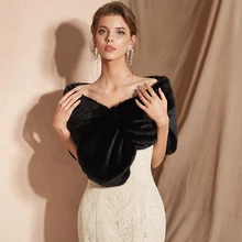 Женские меховые шапки цвета шампанского, свадебные болеро из искусственного меха, палантин, свадебная куртка, официальная вечеринка, болеро, прогулки рядом с вами, накидка De Mariage