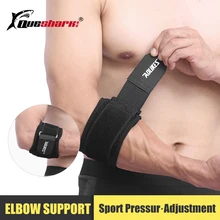 1 шт. Регулируемый баскетбольный бадминтон теннис Гольф налокотник Гольфист ремень боковой боли синдром эпикондилит бандаж Налокотник