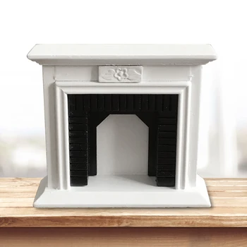 

1:12 Lightweight Christmas Doll House Party Festival Wall Home Fireplace Ornament Cafe Furniture Toys Miniature Decoration Props