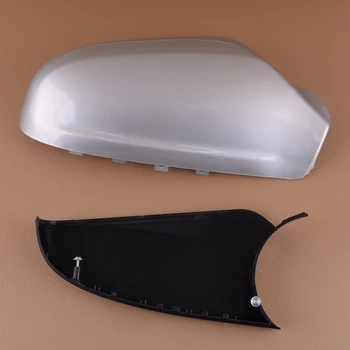 

ABS Car Right Side Wing Rearview Mirror Cover & Lower Fit For Vauxhall Opel Astra H MK5 2004 2005 2006 2007 2008 2009