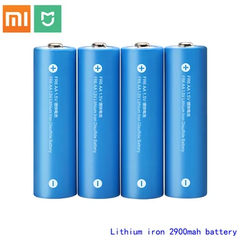 

2020 XIAOMI Mijia AA 1.5V Lithium iron 2900mah battery Blue Disposable Batteries for Camera Mouse Keyboard Controller car Toys