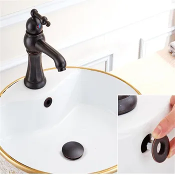 

Creative Bathroom Parts Basin faucet Sink Overflow Cover Brass Six-foot ring Bathroom Product Basin Tidy Insert Replacement