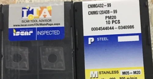 ISCAR 10 шт карбида CNMG120408-99 PM20