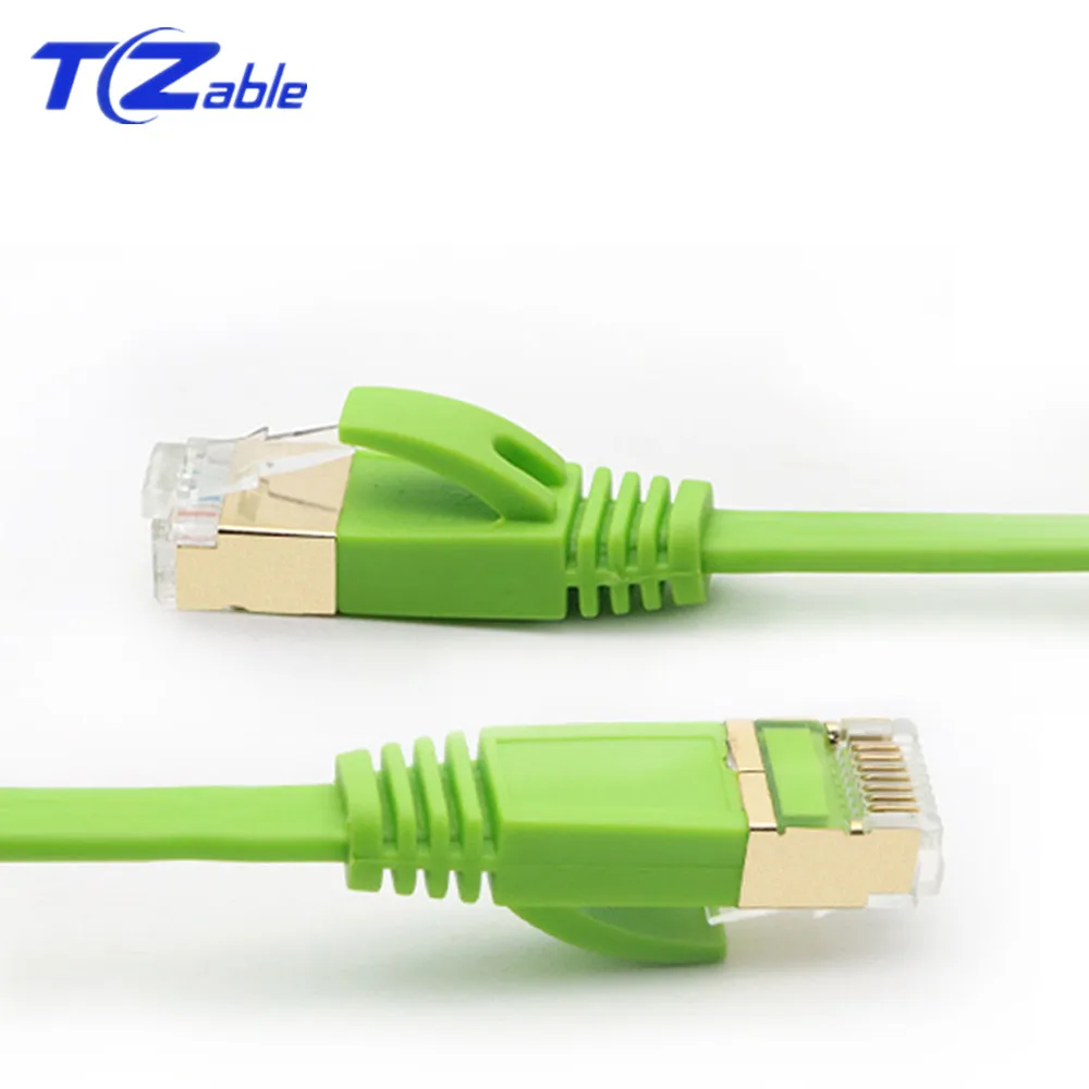 Ethernet Кабель Cat 7 плоский RJ45 Lan кабель RJ 45 сетевой Соединительный шнур для