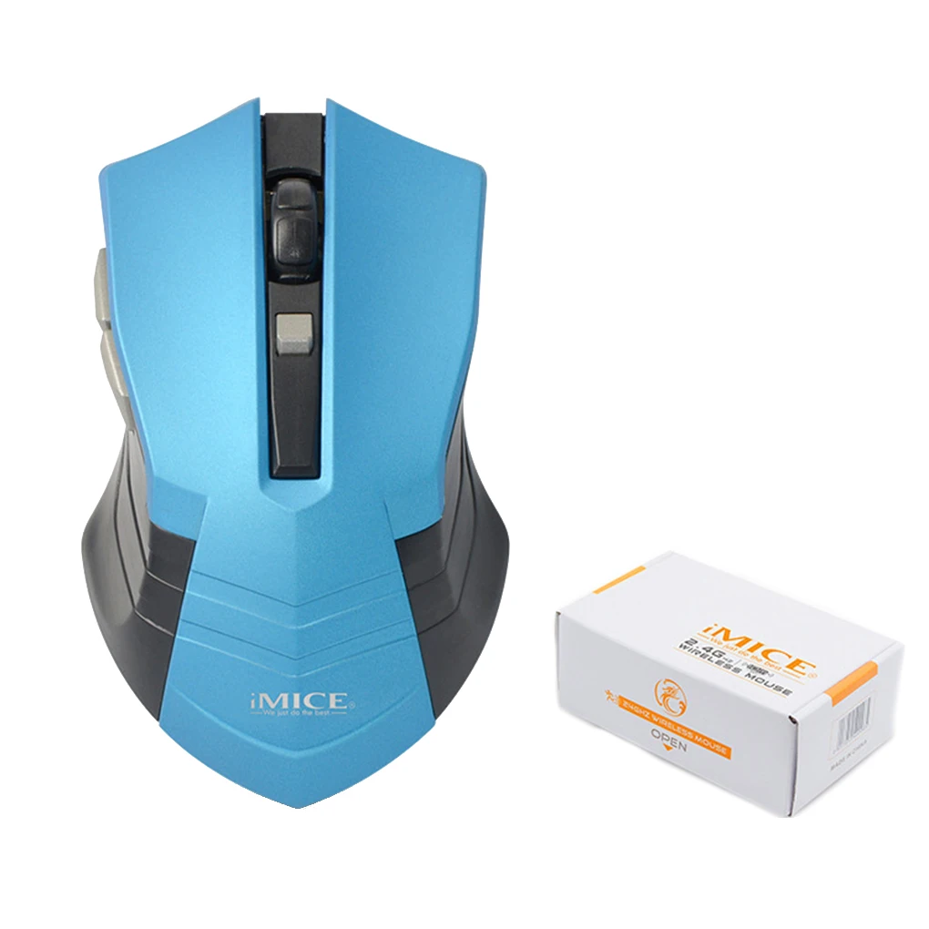 NO.3 IMICE E-2310, легкая беспроводная мышь, USB, оптическая беспроводная компьютерная мышь для правой руки, игровая офисная мышь - Цвет: NO.3