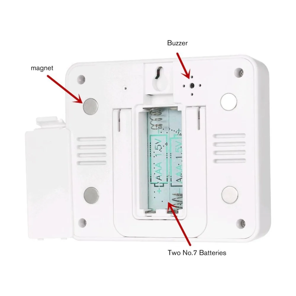 SN010 электронный термометр беспроводной внутренний и наружный термометр цифровой беспроводной холодильник термометр холодного хранения