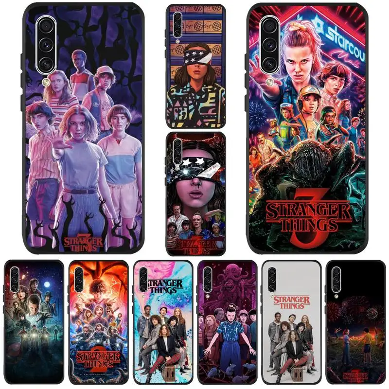 

American TV stranger things Phone Case funda coque cover For Samsung Galaxy note A 21s 31 51 30 20 10plus S 10 9 20 J4 2018