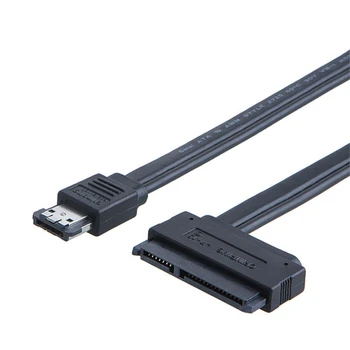 

Power Esata (eSATAp) to Sata Cable Dual Power USB 12V 5V Combo to 22 Pin (7Pin + 15Pin) for 3.5" 2.5" Hard Disk