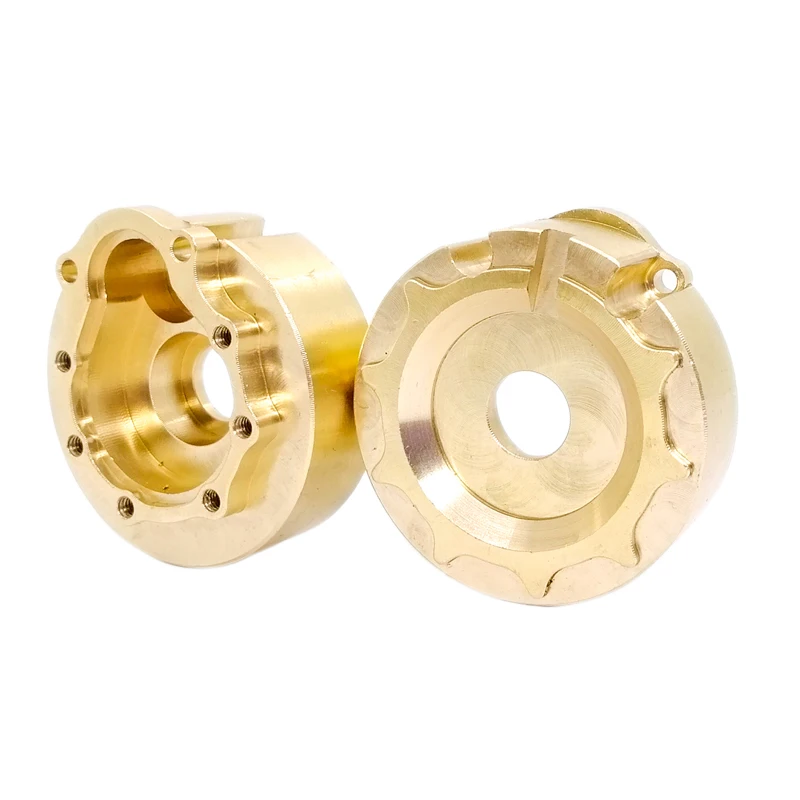 

2Pcs For Trx4 Axle Doors Counterweight Balance Weight Portal Drive Housing For 1:10 Rc Crawler Traxxas Trx-4