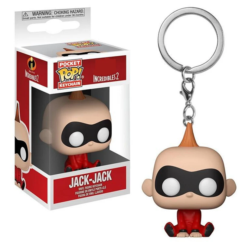 

Funko Pop Pocket The Incredibles 2 Keychain Jack-Jack Action Figure Toys