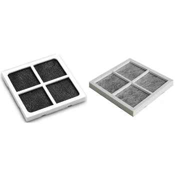 

12 Pcs Refrigerator Deodorizing Filter Replace Air Deodorizing Filter, 6 Pcs Gray-White & 6 Pcs White-Black