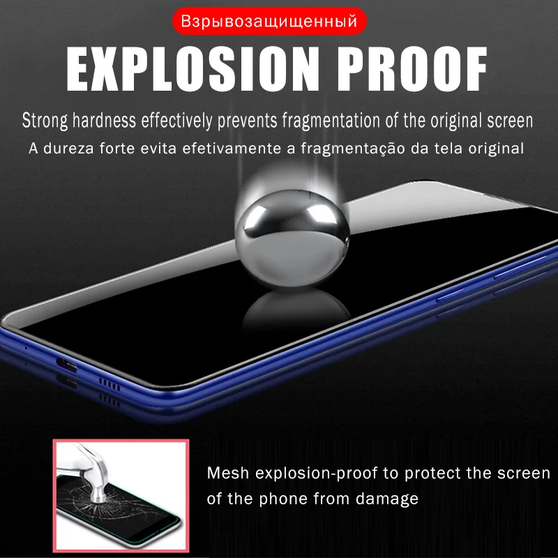 99D защита экрана из закаленного стекла для защитное стекло samsung Galaxy самсунг A50 A10 A20 A40 A70 A20E A30 A60 A80 стакан полное Защитное стекло для телефона защитная пленка