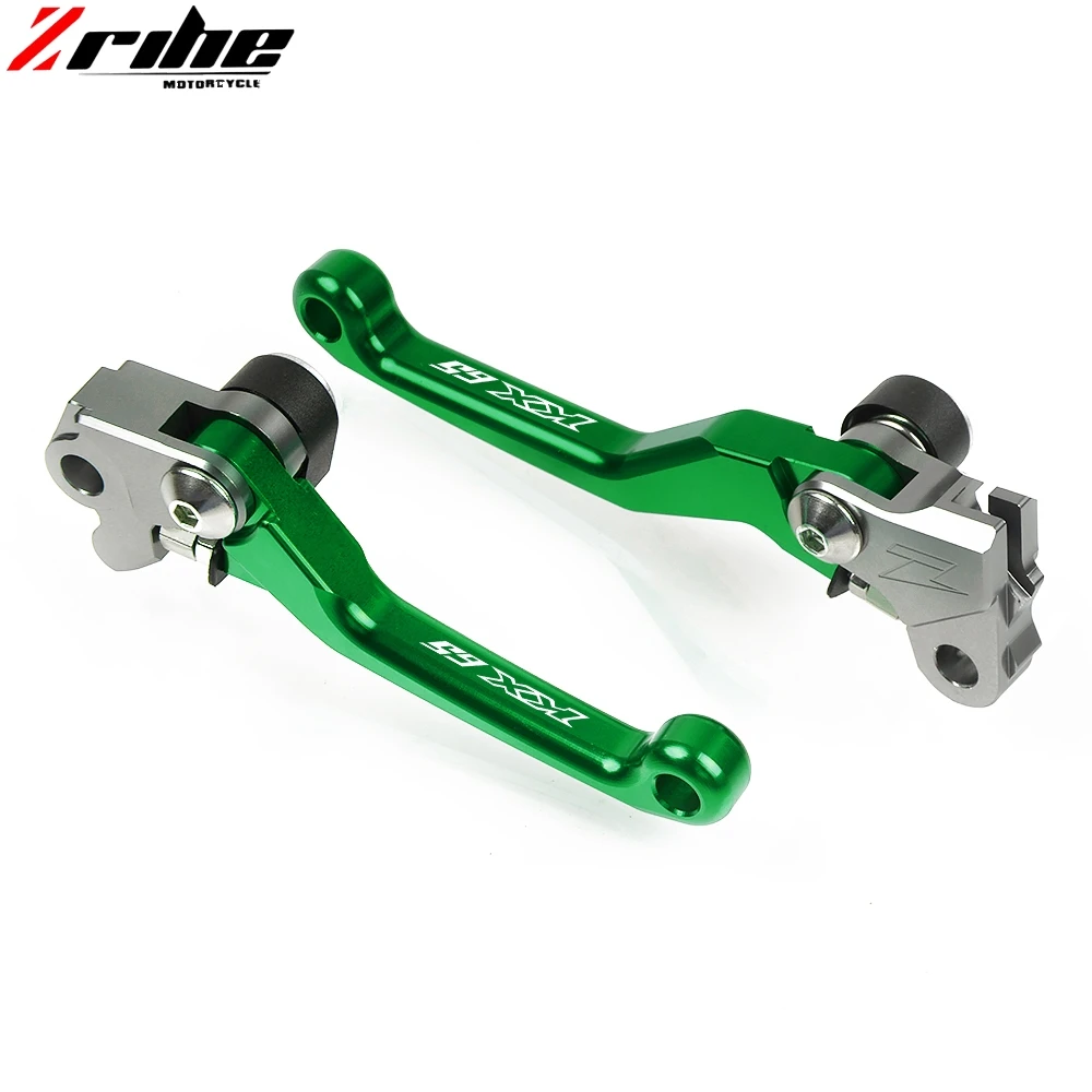 CNC алюминиевый мотоцикл для Kawasaki KX65 KX 65 2000- 2001 2002 Грязь велосипед ямы Кроссовый мотоцикл, мотокросс Pivot тормозные рычаги сцепления