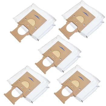 

5Pcs Dust Bags for ECOVACS OZMO T8/T8AIVI/ing Robot Vacuum Cleaner Parts Replacement Household Cleaning Tools