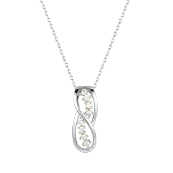 

Fahmi 2020 New Popular 100% 925 Sterling Silver Necklace1-14 High Quality Original Jewellery For Women Party Wedding Gift