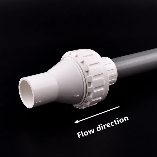 20/25/32 Mm Id Pvc Öv Rugó Egyirányú Nem Visszatérő Ellenőrző Szelepcsövek Illesztő Csatlakozó Adapter Vízcsatlakozó A Kert Öntözéséhez - Image 6