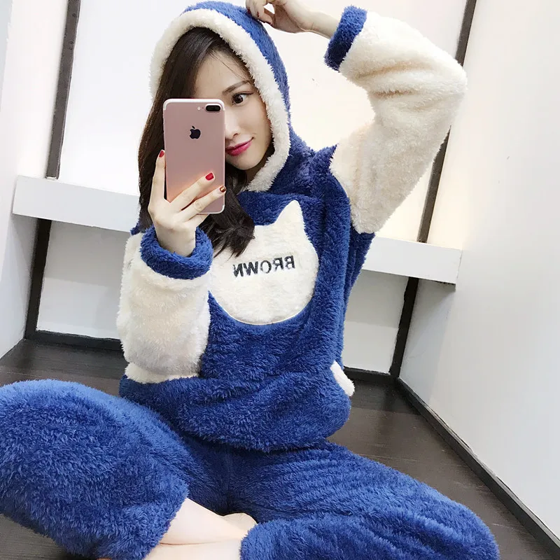 

732 # series thickening plush gram 280 hooded cartoon household to take