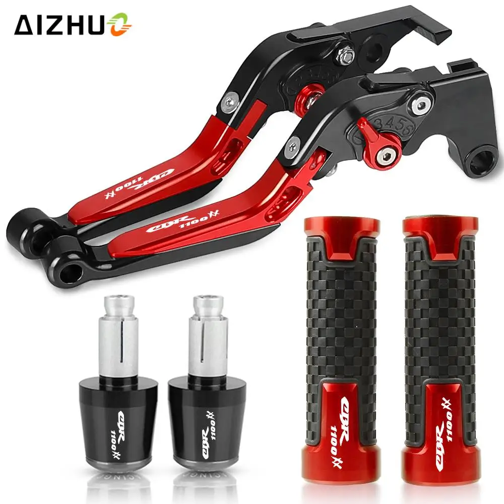

Motorcycle Handlebar Handle For Honda CBR1100XX CBR1100 XX 1100XX 1997-2007 2006 2005 2004 2003 Adjustable Brake Clutch Levers