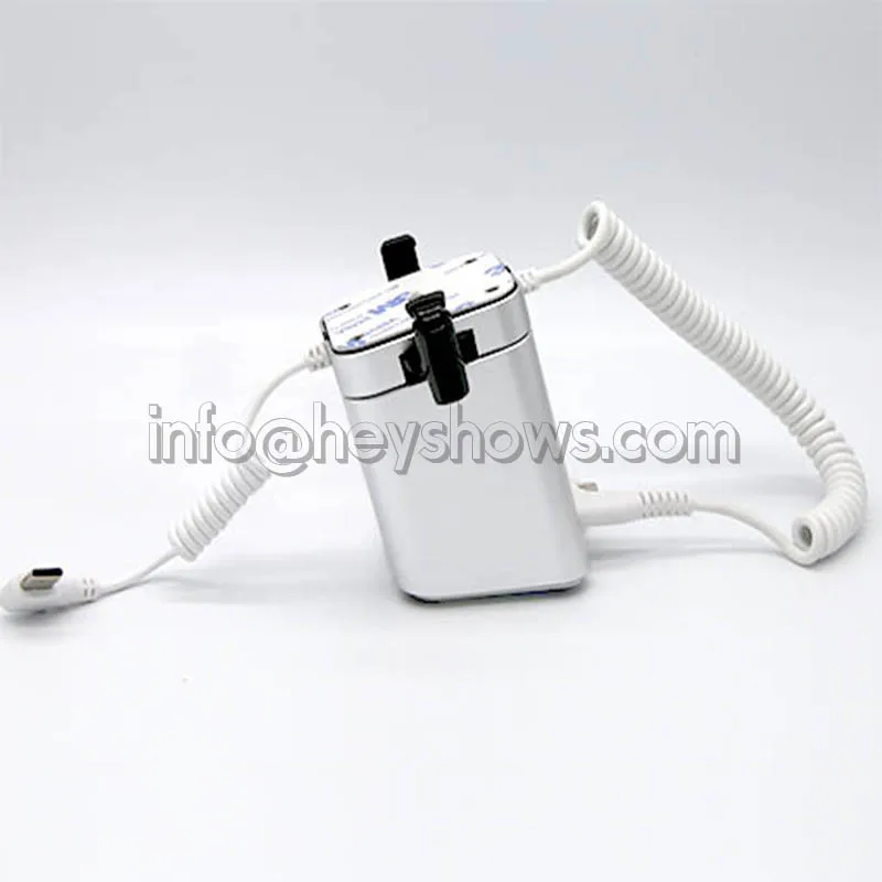 10PCS Mobile Phone Security Stand Charging iPhone Burglar Alarm System Cell Phone Anti-Theft Display Holder For Exhibition With