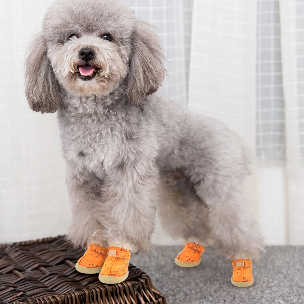 Classic Style Winter Boots For Dogs