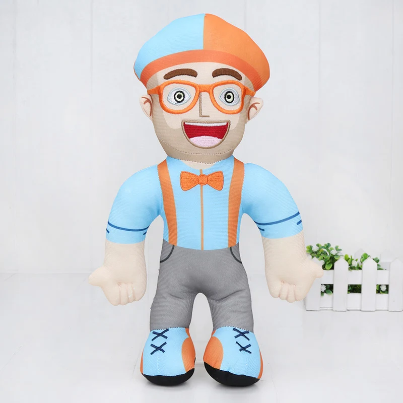 32 см аниме Blippi плюшевая мягкая набивная кукла Blippi игрушка для детей подарок на день рождения