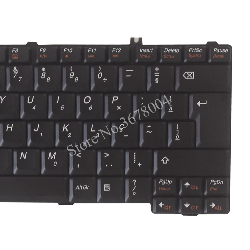 Teclado para Lenovo Brasil F41 G420 G430 G450 G530 A4r N100 N200 Y430 C460 C466 C510 br Teclado Preto 3000 C100 C200 F31 - Imagem 4