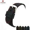 Generic Watchband Silicone Rubber Watch Strap Bands Waterproof 20mm 22mm 24mm 26mm Watches Belt ► Photo 1/6